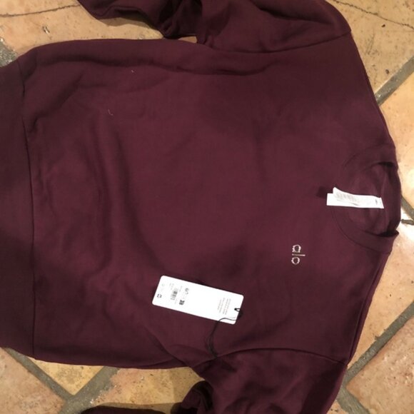 Alo Yoga Accolade Crew Neck Sweatshirt--Small NWT - Picture 3 of 4